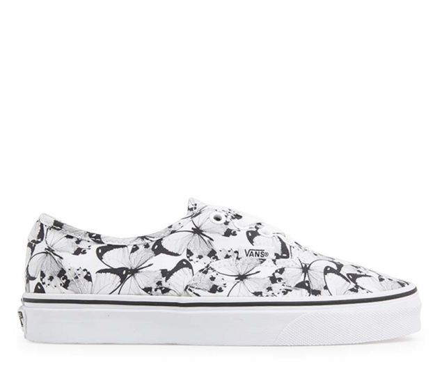» VANS | AUTHENTIC (BUTTERFLY) TRUE | WHITE / BLACK (100% off)