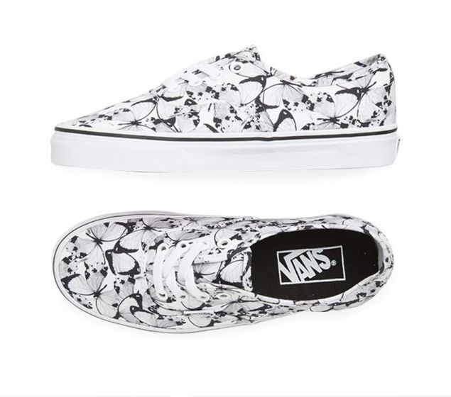 » VANS | AUTHENTIC (BUTTERFLY) TRUE | WHITE / BLACK (100% off)